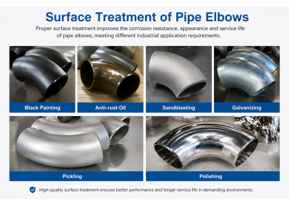 Surface Treatment of Pipe Elbows
