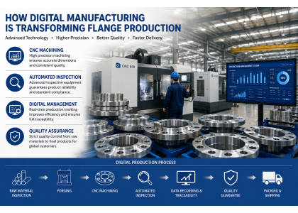How Digital Manufacturing Is Transforming Flange Production