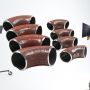 4 inch stainless steel 90 degree elbow duravent triple wall 90 degree elbow 